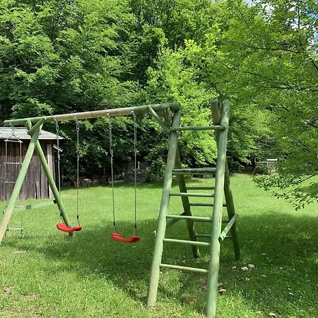 Forsthaus 1 6 Pers Kamin & Waldluft アパート *